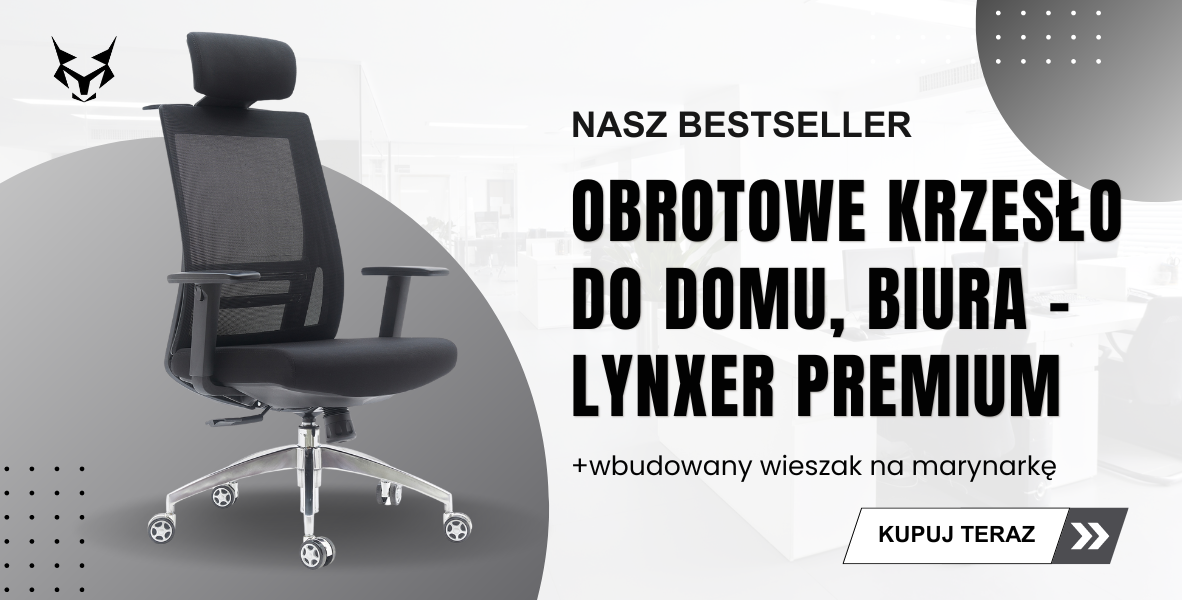 Krzesło Biurowe PREMIUM LYNXER Bestseller