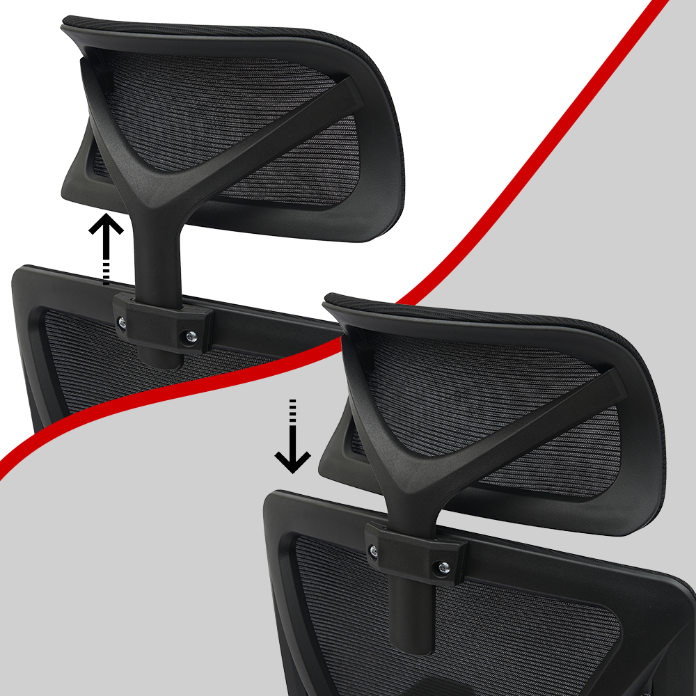 Fotel Biurowy Obrotowy Ergonomiczny AX111 Krzesło do Domu Biura LYNXER - zdjęcie 5