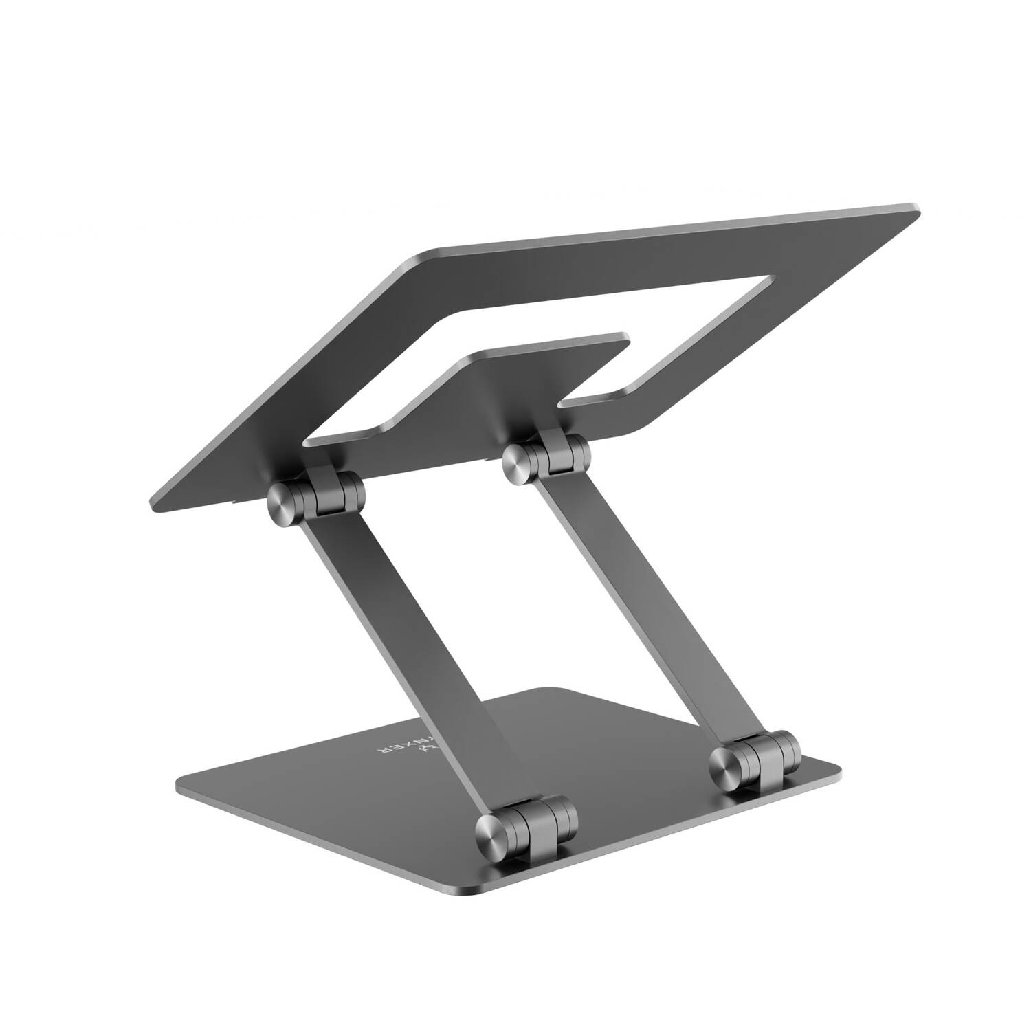 Podstawka pod laptopa ergonomiczna zgodna z nowymi przepisami BHP LYNXER Kolor Space Grey - zdjęcie 4