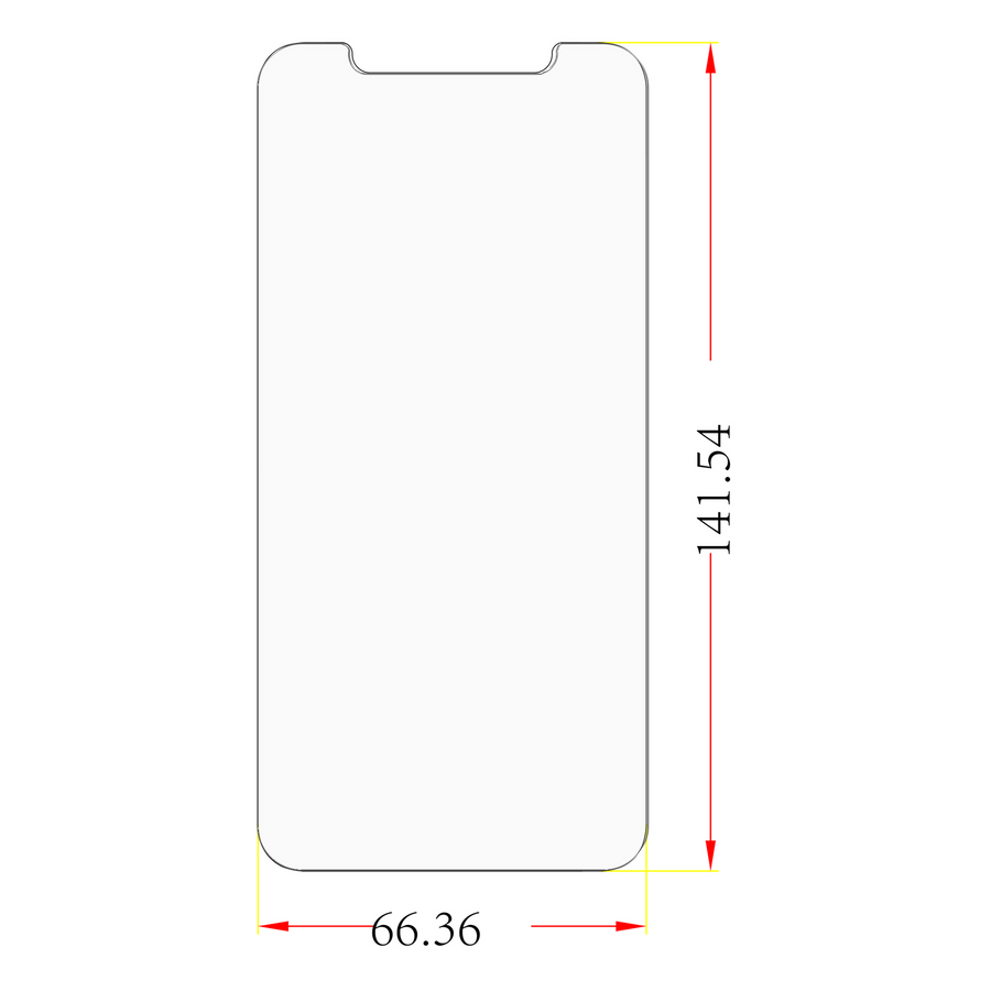 Szkło hartowane 9H Lynxer Glass do iPhone XR / 11