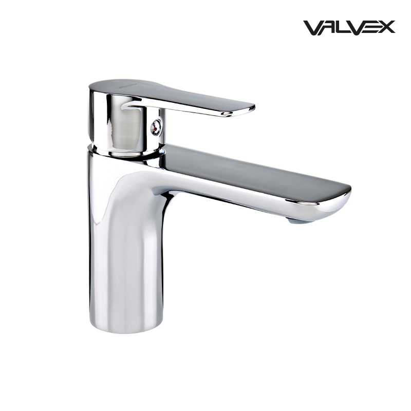 Bateria umywalkowa stojąca z automatycznym korkiem spustowym DALI Chrome