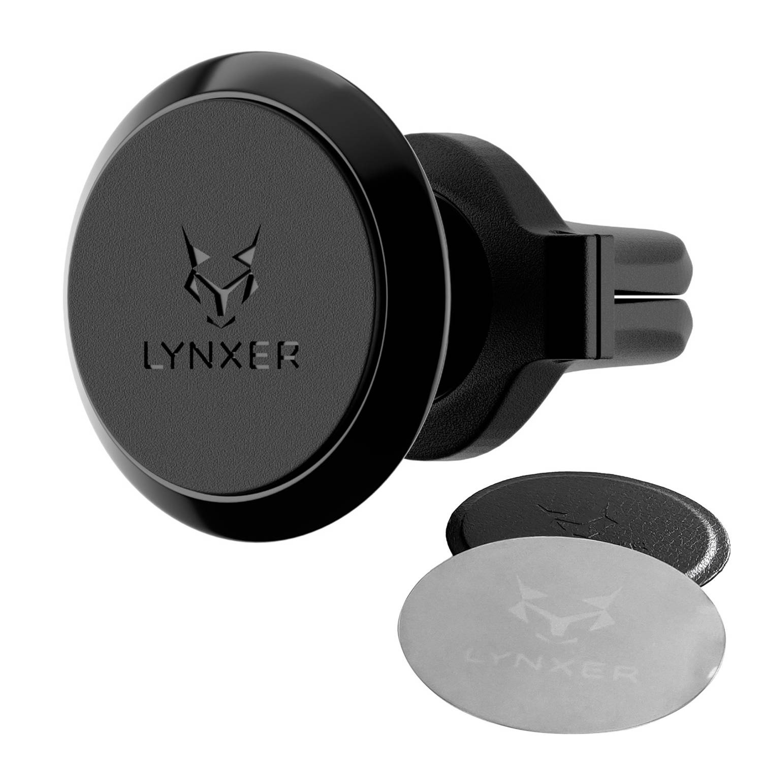 LYNXER Uchwyt magnetyczny Samochodowy na telefon montaż do kratki - zdjęcie 2