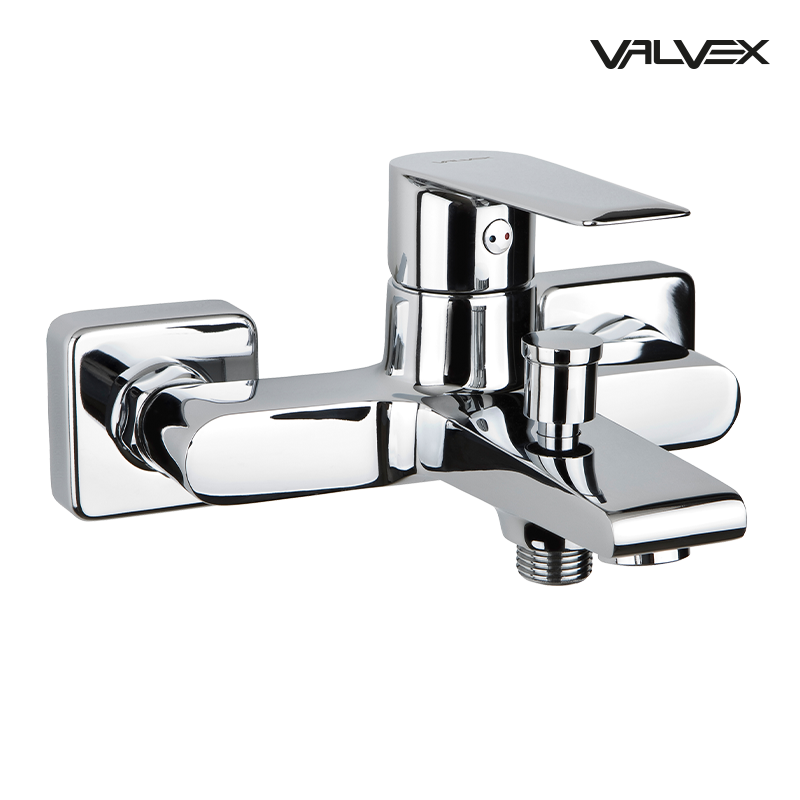 Bateria wannowa ścienna ESTO Chrome