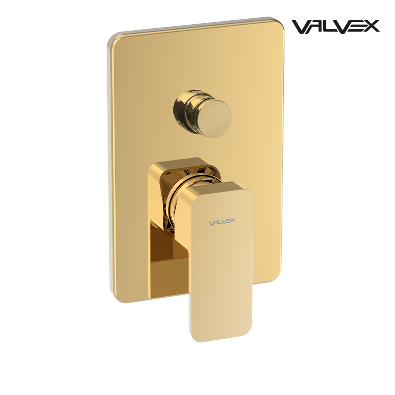 Bateria wannowo-natryskowa podtynkowa LOFT Gold