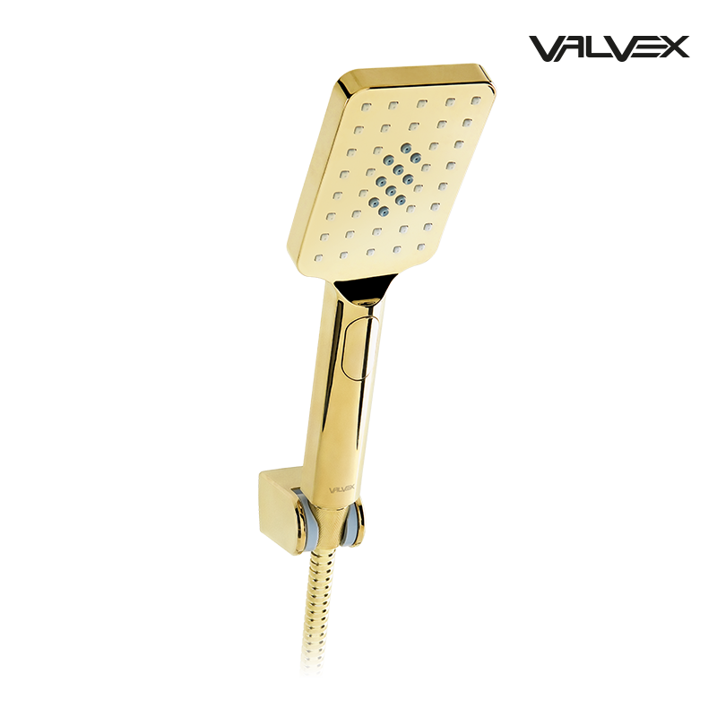 Zestaw natryskowy punktowy, 3-funkcyjny LOFT Gold