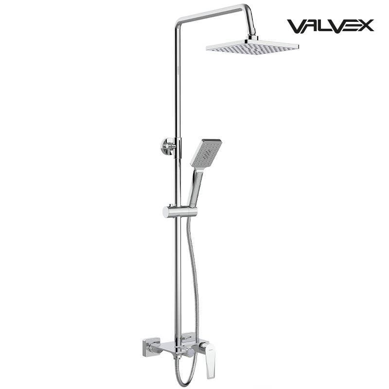 Kolumna natryskowa z wylewką wannową ESTO Chrome