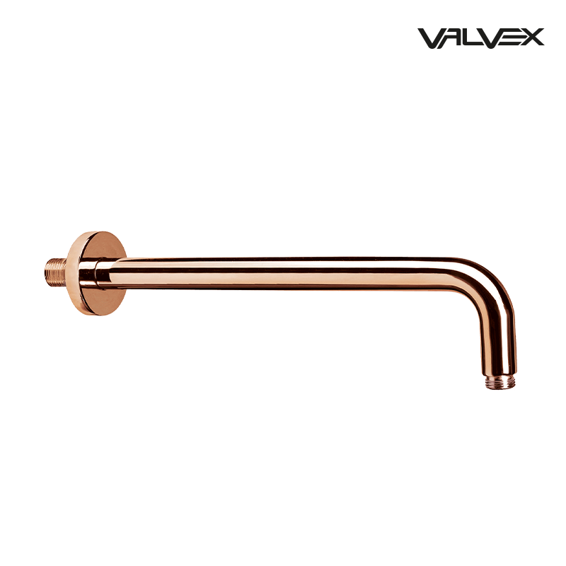 Ramię natrysku ścienne ROUND Rose Gold