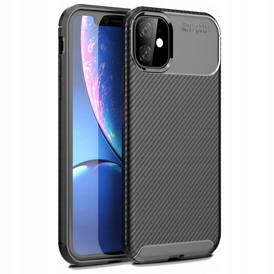 Lynxer Etui Ochronne Carbon do Apple iPhone 11