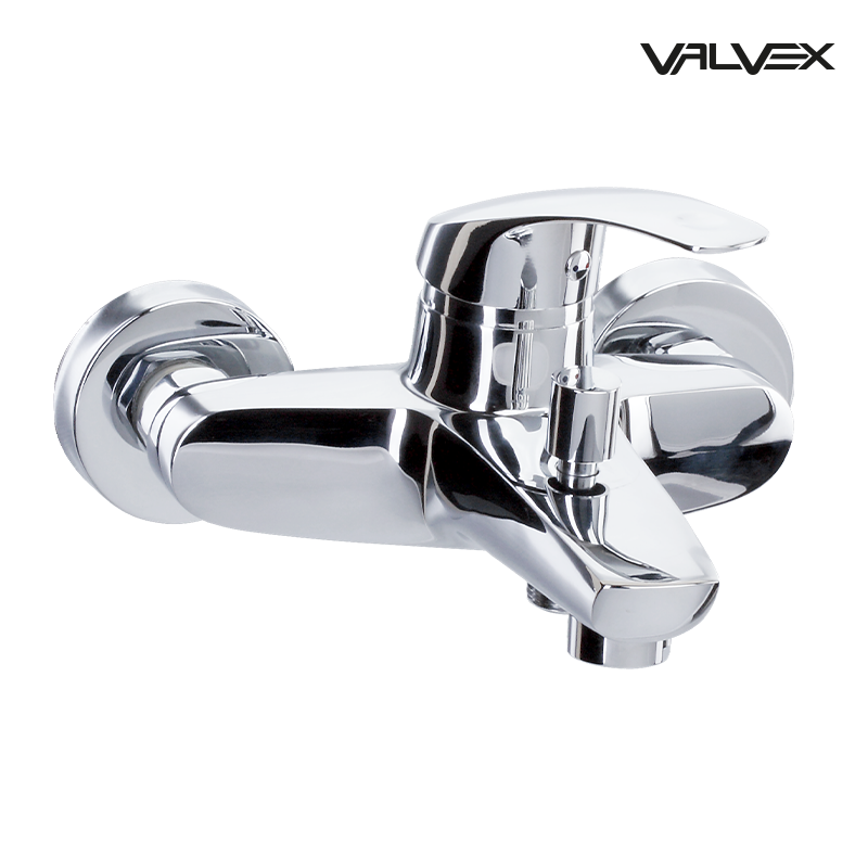 Bateria wannowa ścienna ANGELO Chrome