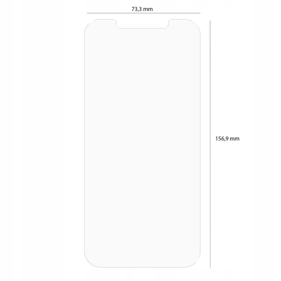 Nuglas 2x Szkło Hartowane - 2.5D EASY APP - Apple iPhone 12 Pro Max 6.7"