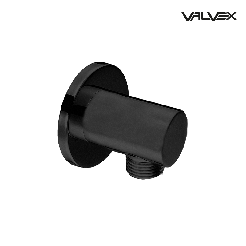 Przyłącze kątowe ROUND Black