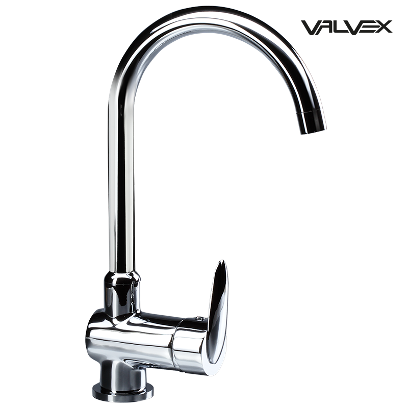 Bateria kuchenna stojąca wysoka DELTA Chrome