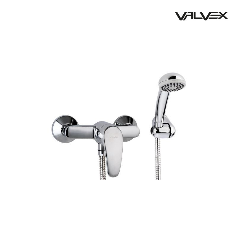 Bateria natryskowa z zestawem natryskowym LOGIC Chrome