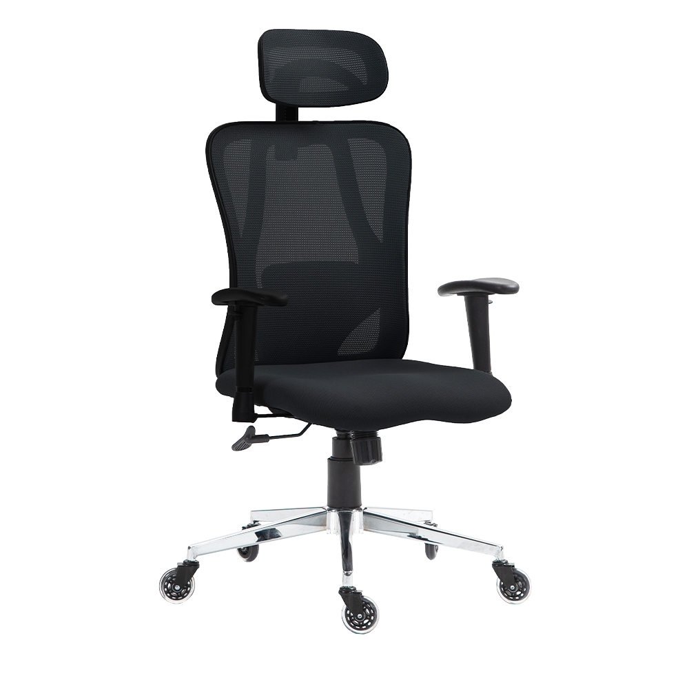 Fotel Biurowy Obrotowy Ergonomiczny AX100 Krzesło do Domu Biura LYNXER