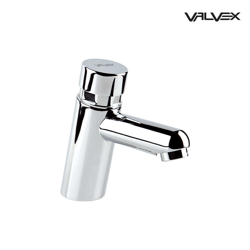 Zawór czasowy umywalkowy TIMEPRESS Chrome