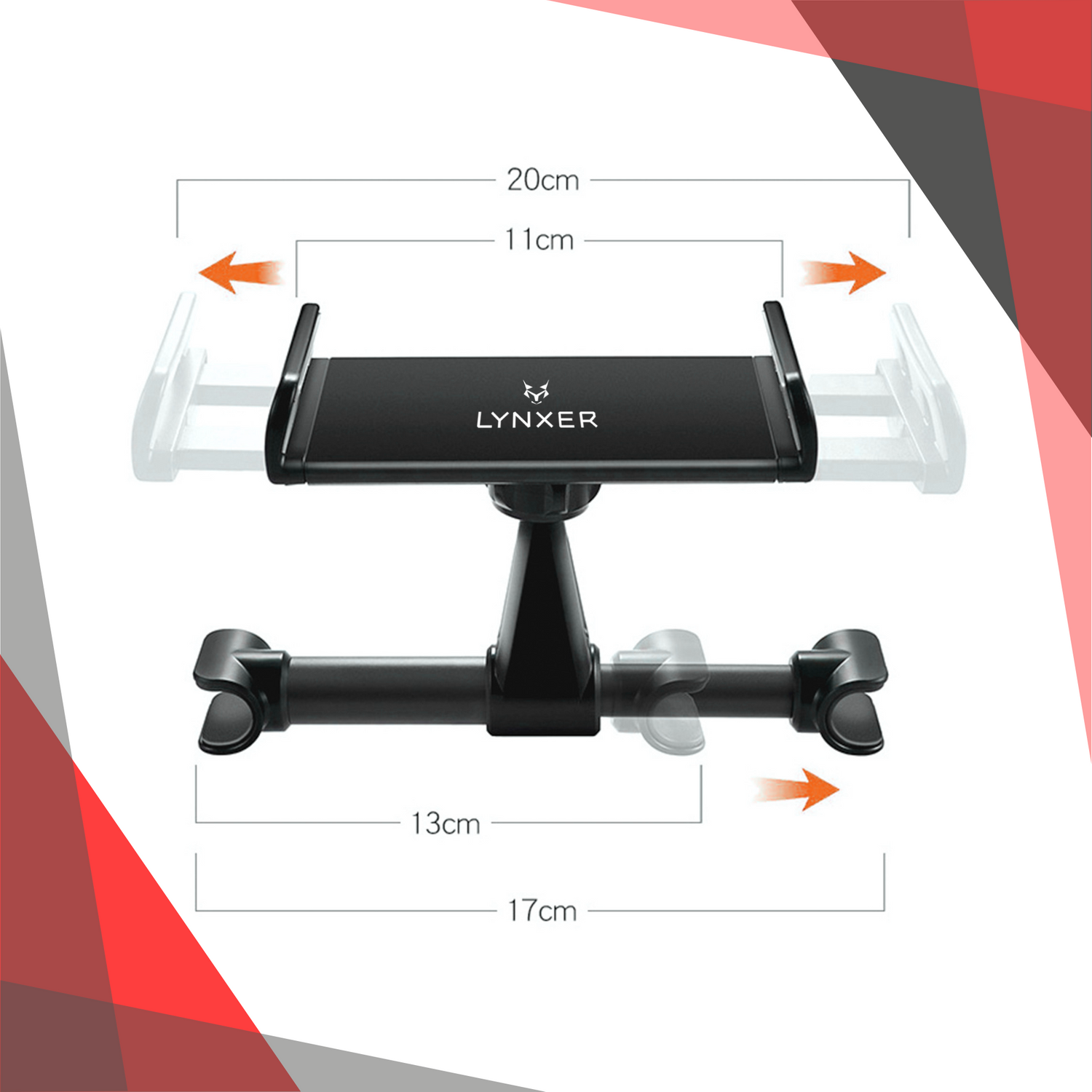 LYNXER Samochodowy uchwyt na tablet - zdjęcie 2