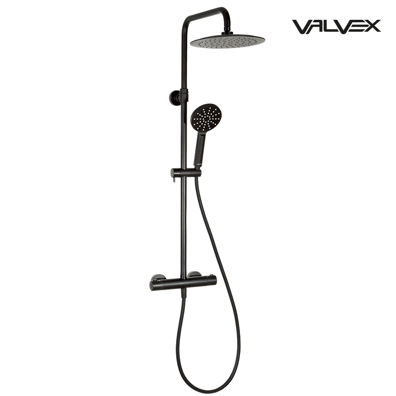 Kolumna natryskowa z baterią termostatyczną DIYA Black