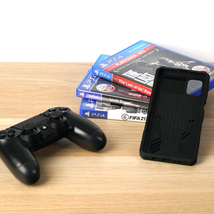 Lynxer Etui Ochronne z Podstawką do Samsung Galaxy M51
