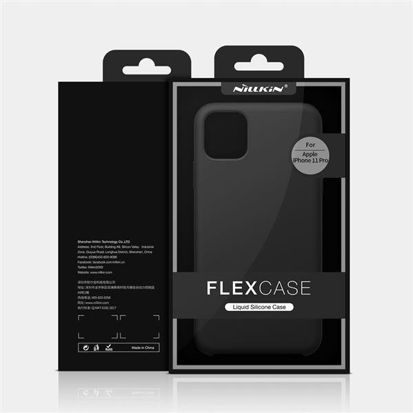 Nillkin - Etui Flex Pure do Apple iPhone 11 Pro | Kolor: Czarny