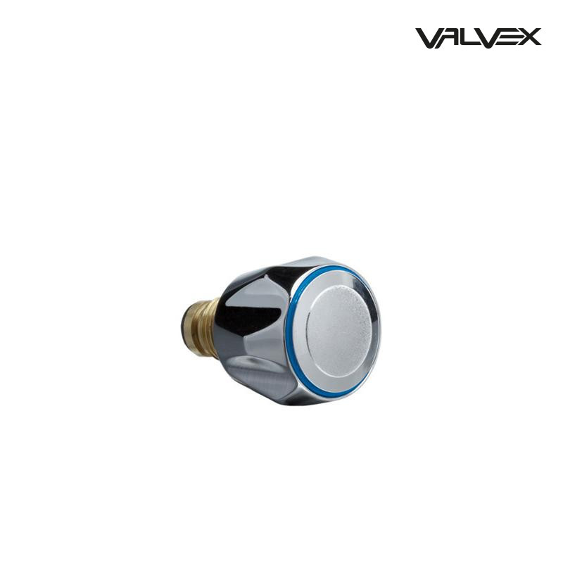 Głowice + pokrętło do baterii Class prawe CLASS Chrome