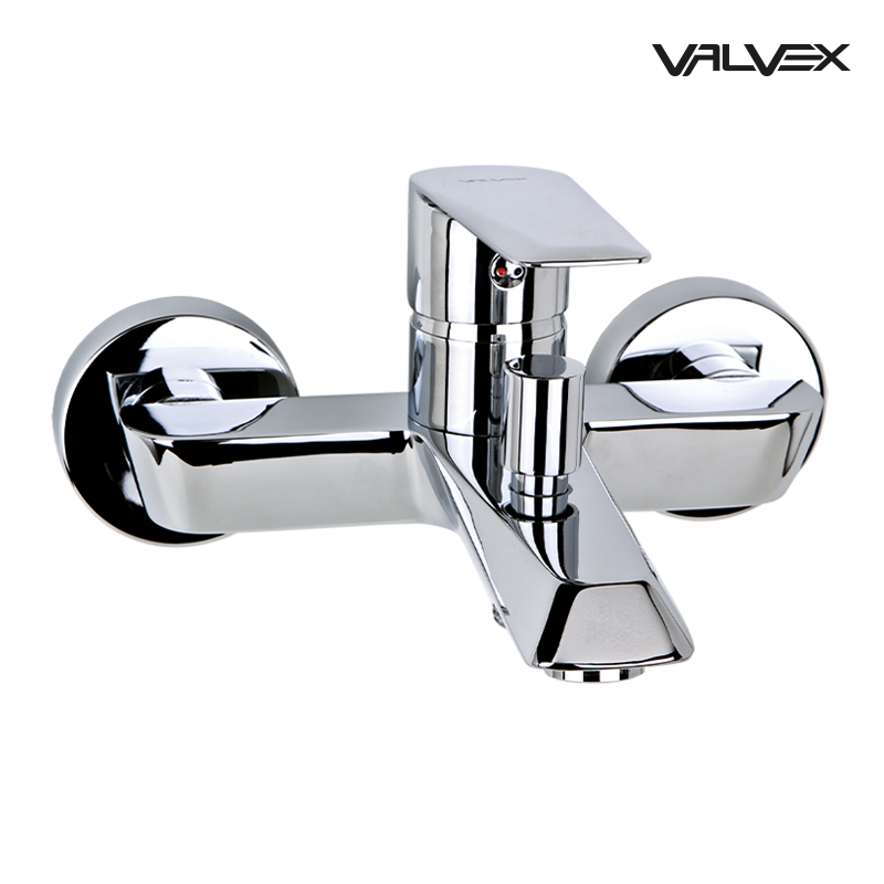 Bateria wannowa ścienna QUASAR Chrome