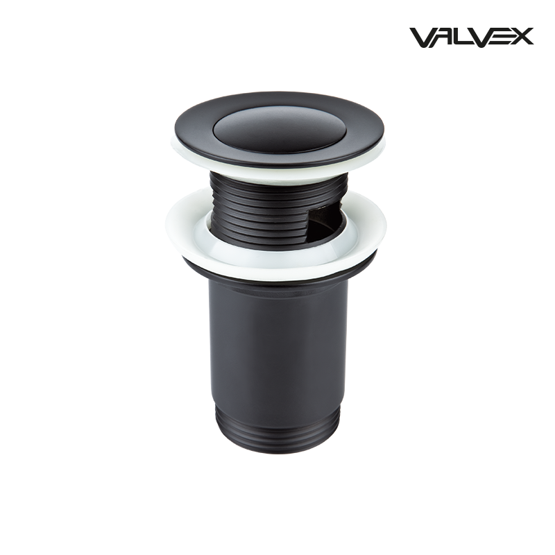 Korek spustowy do umywalek z przel.STAR G5/4″ STAR Black