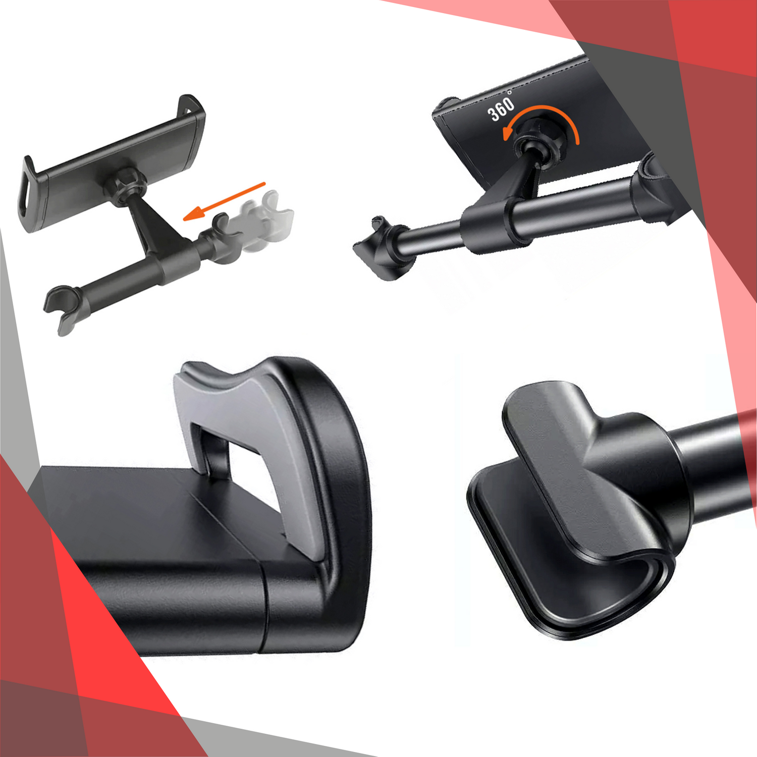 LYNXER Samochodowy uchwyt na tablet - zdjęcie 3