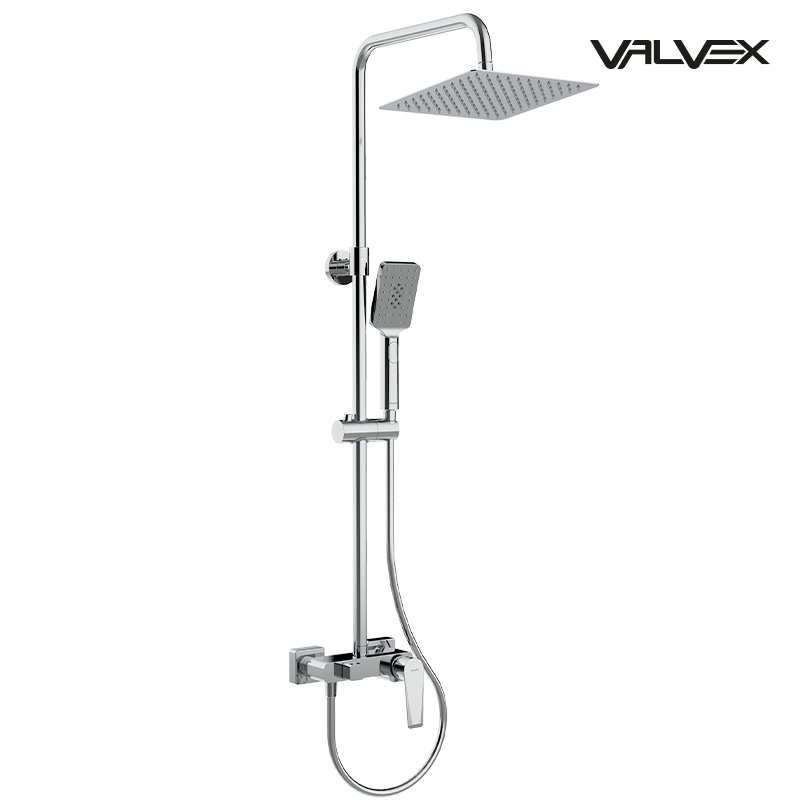 Kolumna natryskowa z baterią natryskową ESTO Chrome