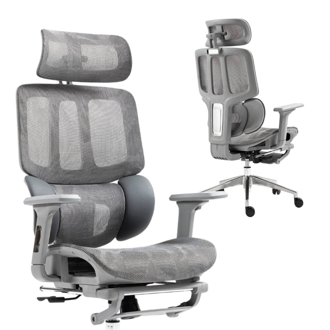 Fotel Biurowy Obrotowy Ergonomiczny AX200 Krzesło do Domu Biura LYNXER - zdjęcie 3