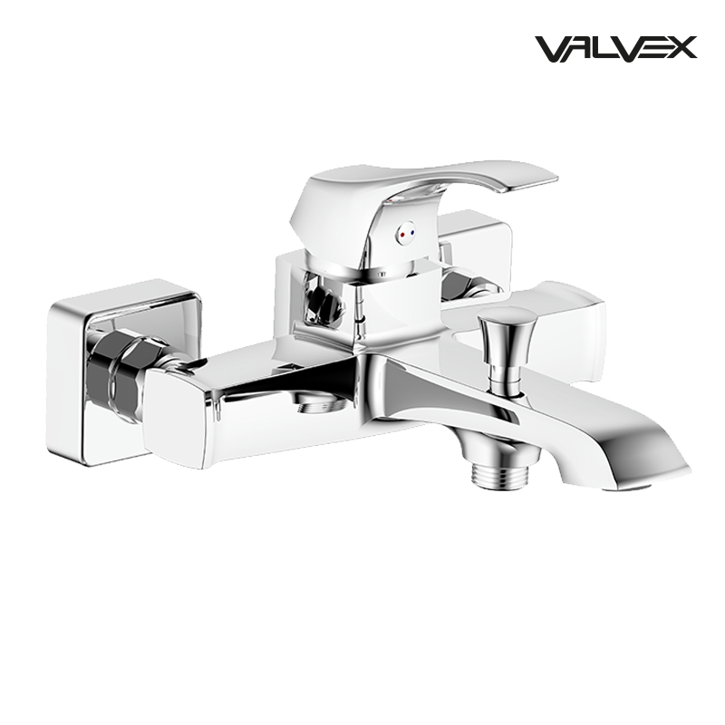 Bateria wannowa ścienna CADIA Chrome