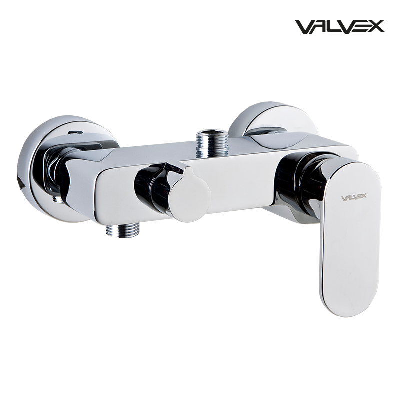 Bateria natryskowa 2-funkcyjna z przyłączem górnym TUBE Chrome