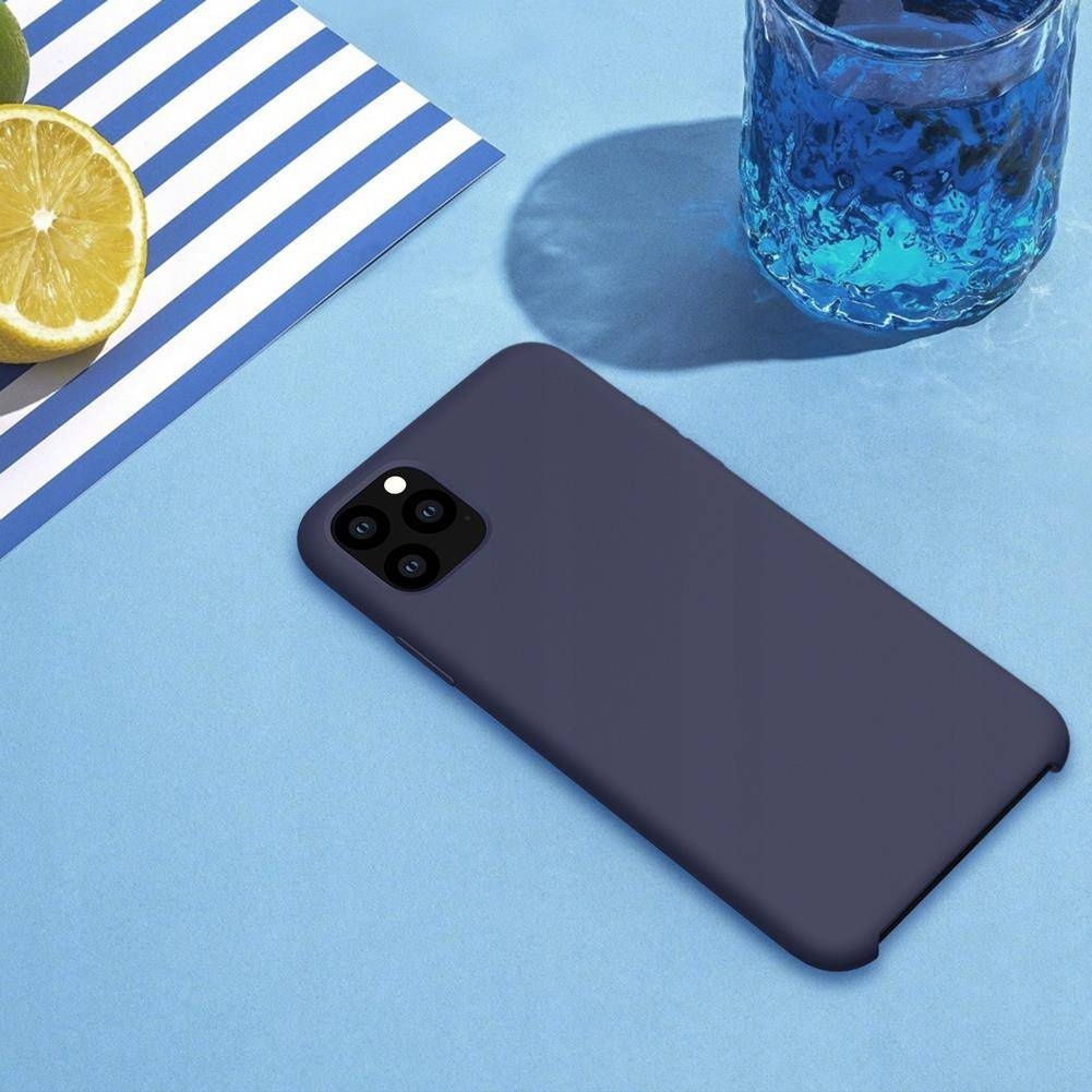 Nillkin Etui Flex Pure do Apple iPhone 11 Pro MAX Kolor Granatowy - zdjęcie 4