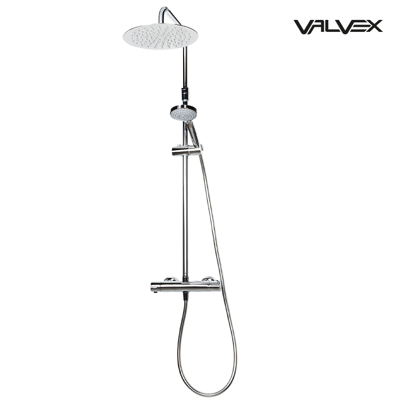 Kolumna natryskowa z baterią termostatyczną DIYA Chrome