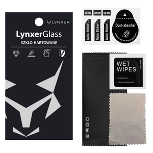 Szkło hartowane 9H Lynxer Glass do iPhone 16 Pro Max