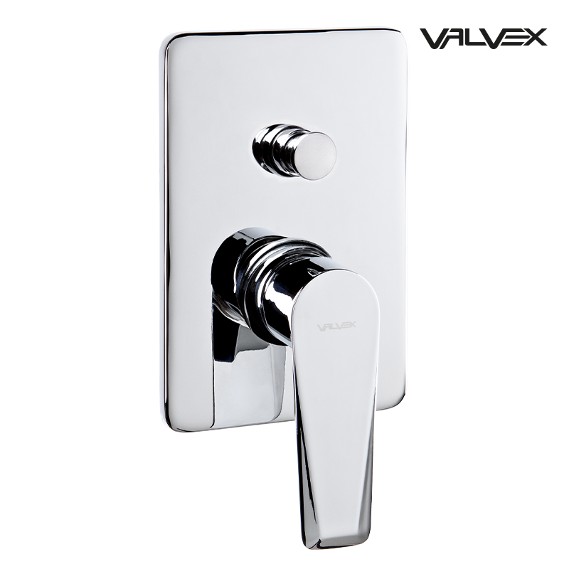 Bateria wannowo-natryskowa podtynkowa QUASAR Chrome