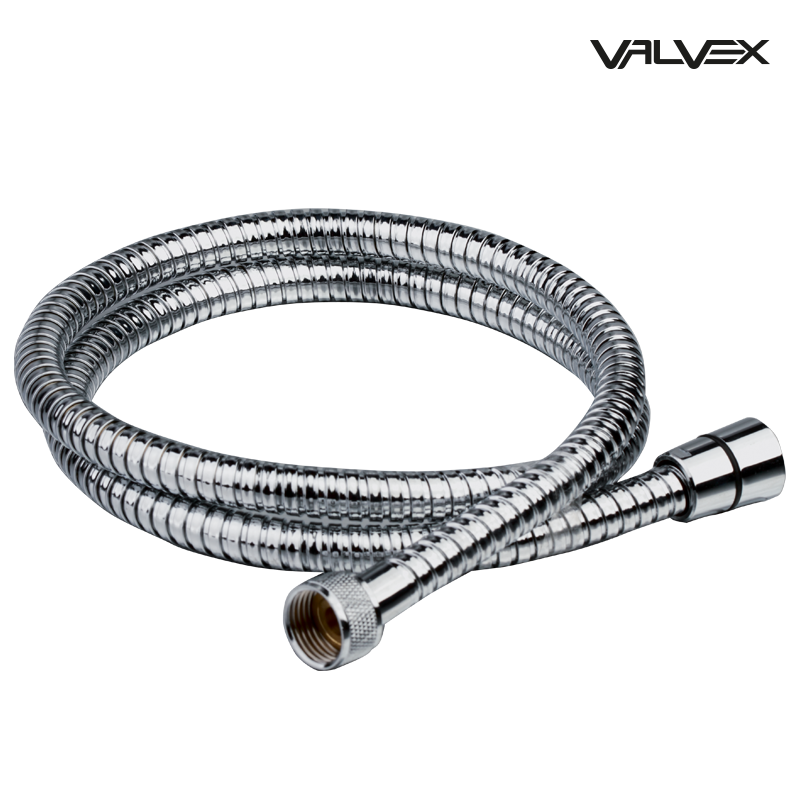 Wąż elastyczny w oplocie ze stali nierdzewnej L=120-165cm PROTECT Chrome