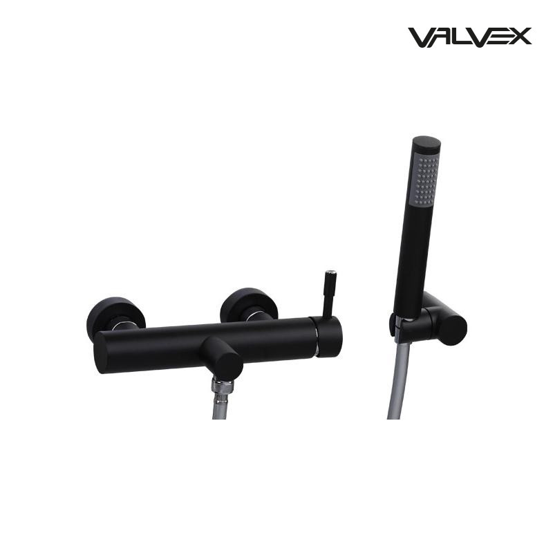 Bateria natryskowa z zestawem natryskowym VEGANE Black