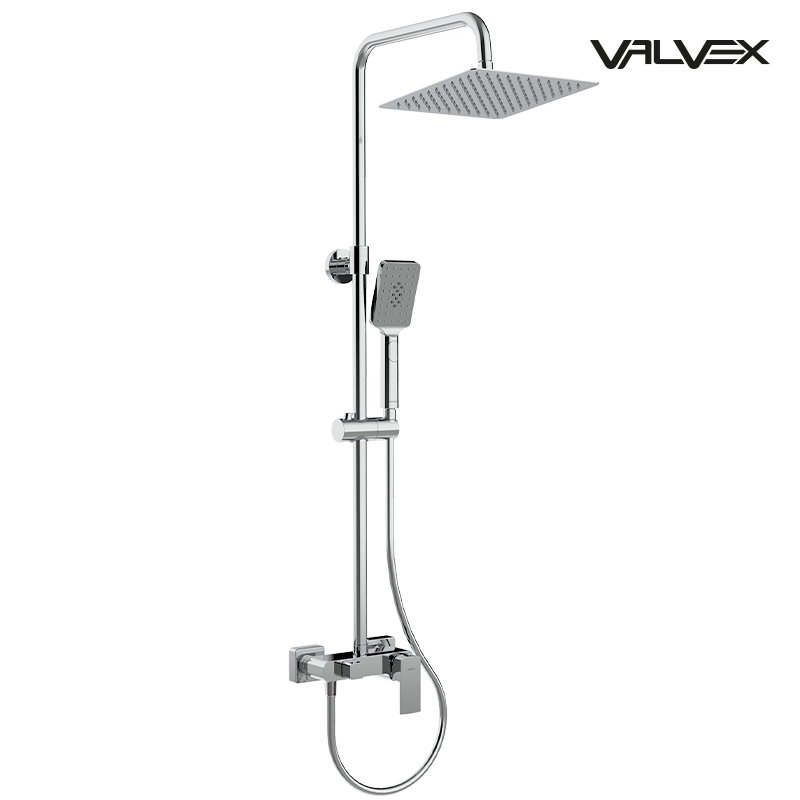 Kolumna natryskowa z baterią natryskową V Chrome