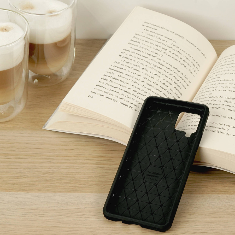 Lynxer Etui Ochronne Carbon do Samsung Galaxy A42