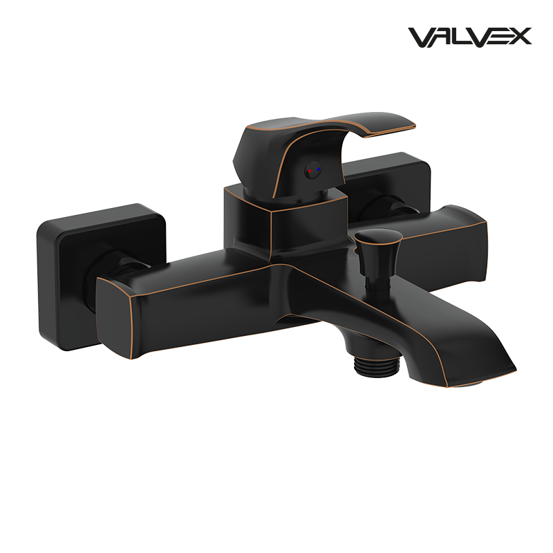 Bateria wannowa ścienna CADIA Bronze